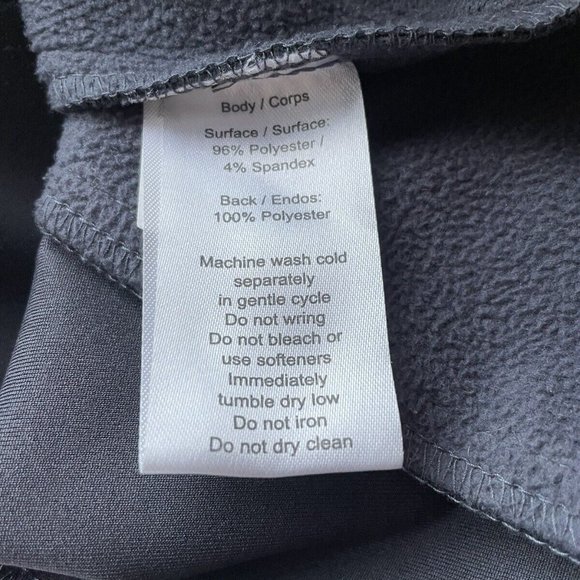 North End Sports Jacket Men’s Large Black Gray Voith Hydro Logik Reflective Warm - Picture 5 of 13